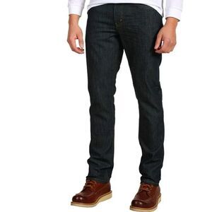 Levi's 511 Mens Slim Fit Zip Fly Denim Jeans Washed Black‎ Size 36x32